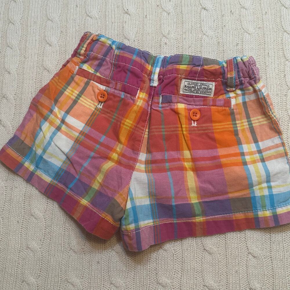 Polo Ralph Lauren Plaid Shorts sz 6 - Picture 5 of 9